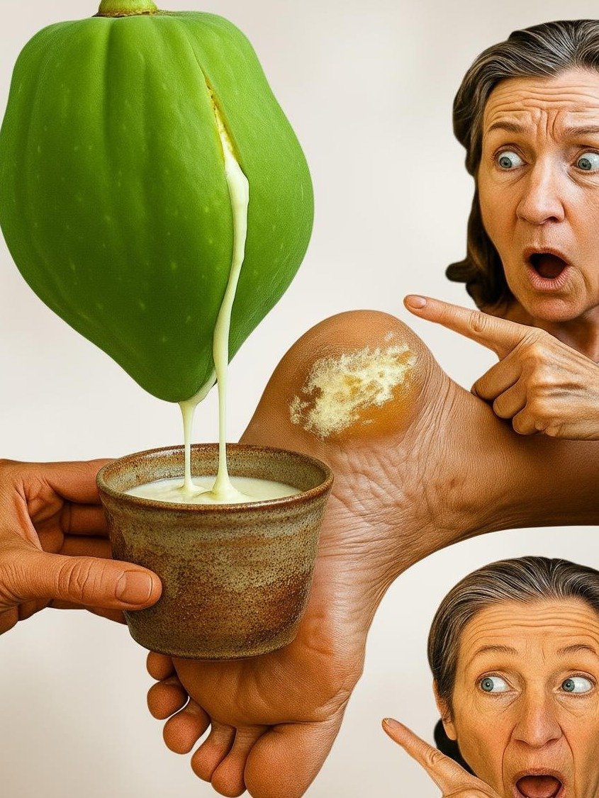 Cracked Heels No More: This Hidden Tropical Papaya Secret Will Transform Your Feet in Days!