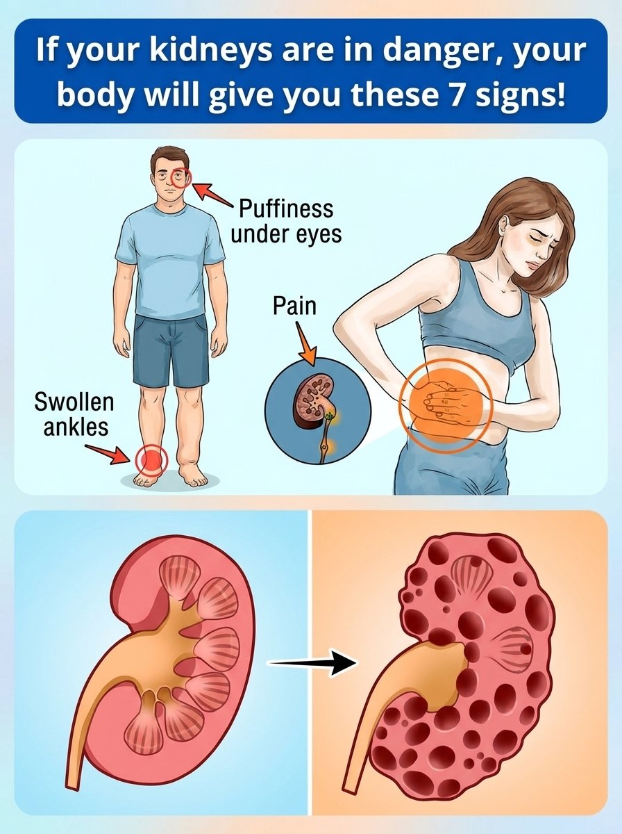 7 SILENT Signs Your Kidneys Are Secretly Struggling (And You Can't Afford to Miss Them!)
