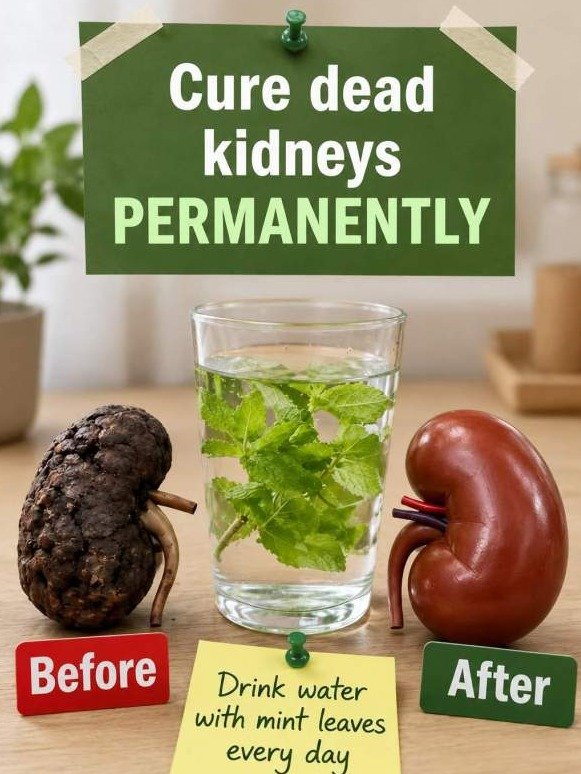The Shocking Truth: How Daily Mint Water Can Revitalize Your Kidneys and Flush Years of Built-Up Waste