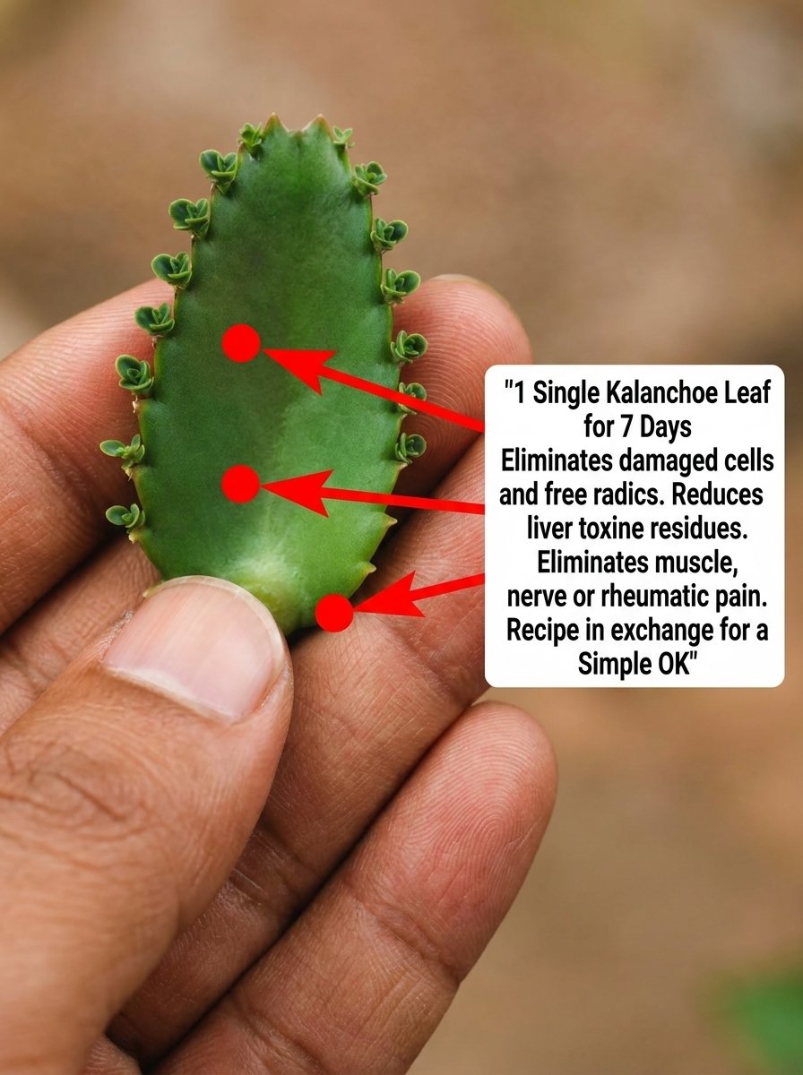 Why Everyone's Talking About Kalanchoe: 4 Surprising Health Benefits & How to Make a Potent Medicinal Tea!