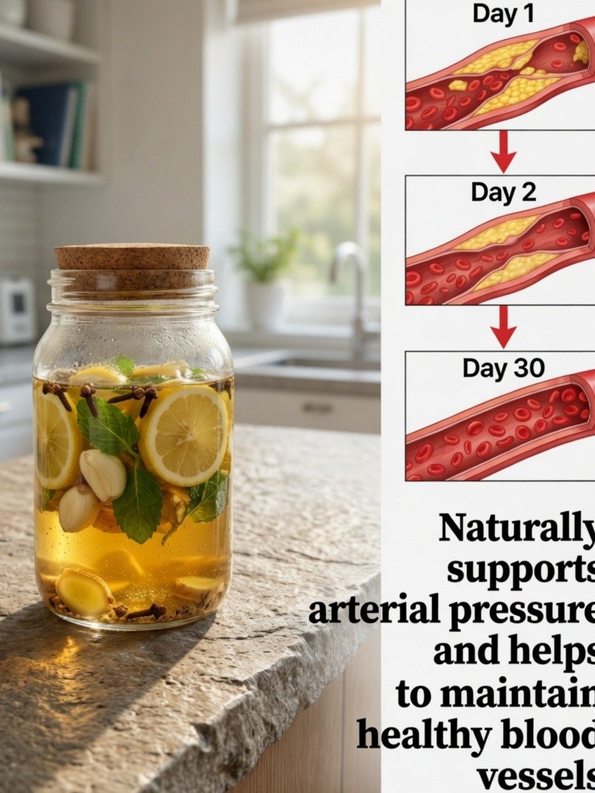 The #1 Natural Secret to Unclog Arteries? This 3-Ingredient Elixir Could Transform Your Heart Health!