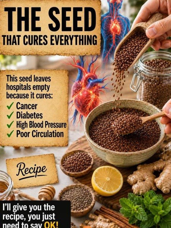 The Tiny Seed Hiding In Your Pantry That Triggers a COMPLETE Full-Body Reset (Don't Miss Out!)