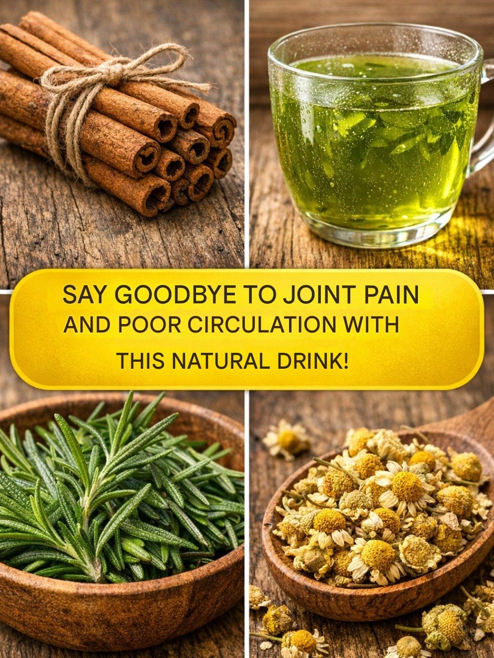 The 3-Ingredient Miracle Tea That Can END Your Arthritis Pain & Supercharge Circulation – Don't Miss This!