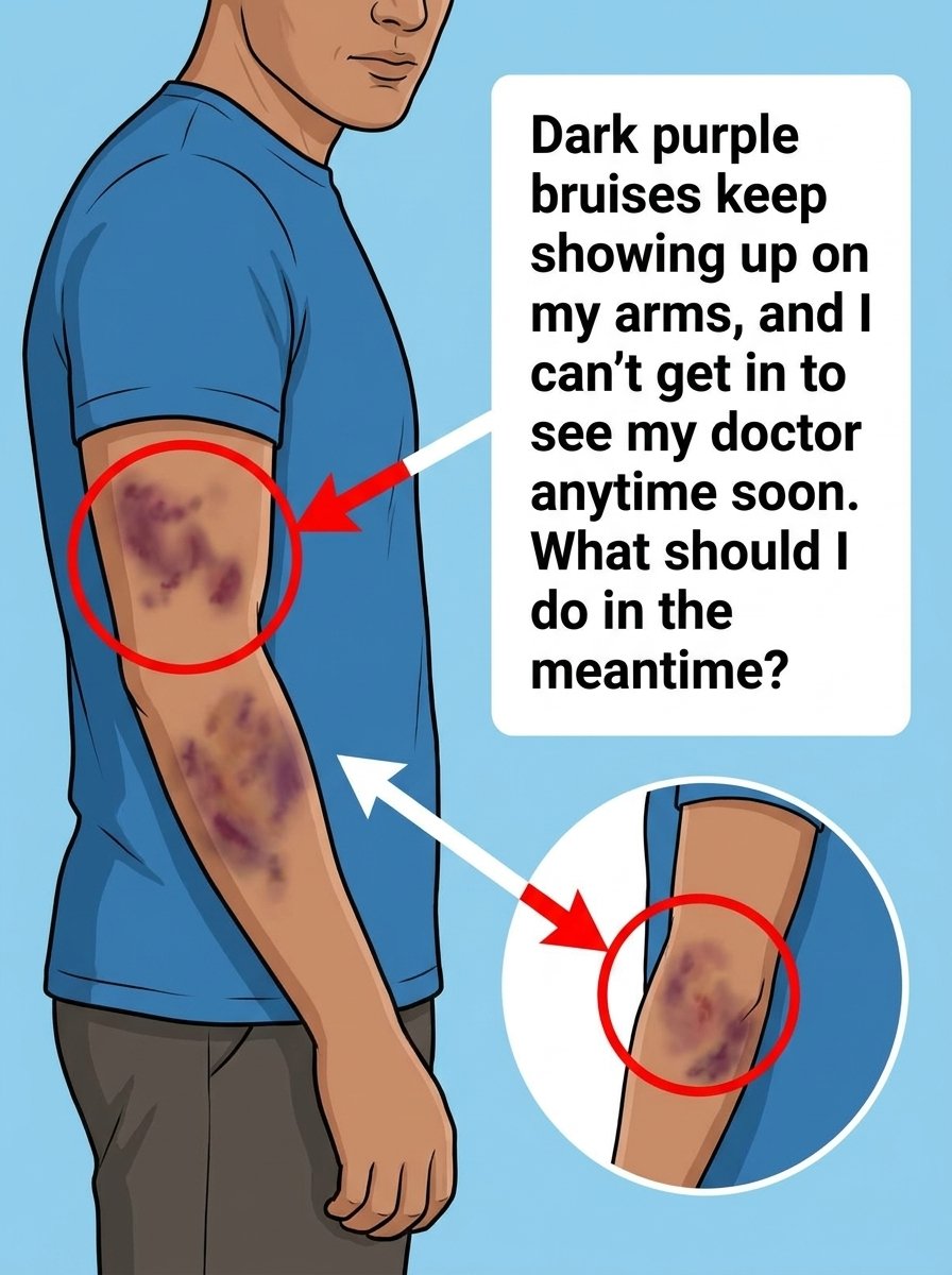 Mystery Bruises on Your Arms? 12 Urgent Steps to Take When You Can't See a Doctor Immediately!