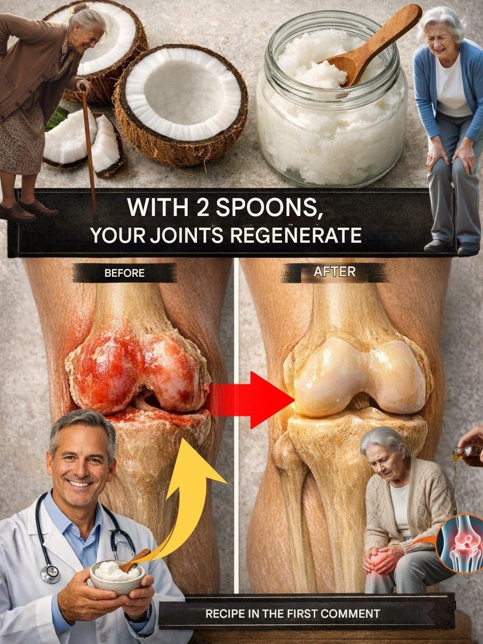 The 97-Year-Old Orthopedic Doctor's Breakthrough: This ONE Forgotten Food Can Rebuild Your Knee Cartilage & End Joint Pain!