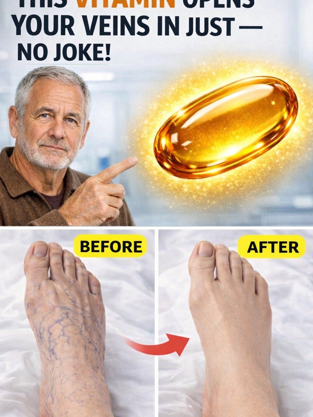 The ONE Vitamin That Could UNLOCK Flawless Leg Circulation & STOP Clots Before They Start! (You'll Wish You Knew Sooner)