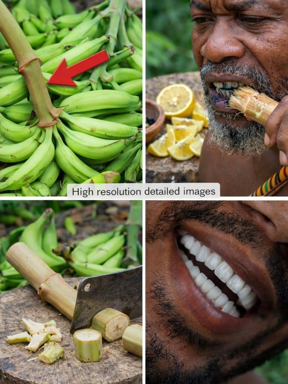 The Bizarre 3-Ingredient Hack for Whiter Teeth You've NEVER Heard Of (Banana Stem, Lemon & Salt!)