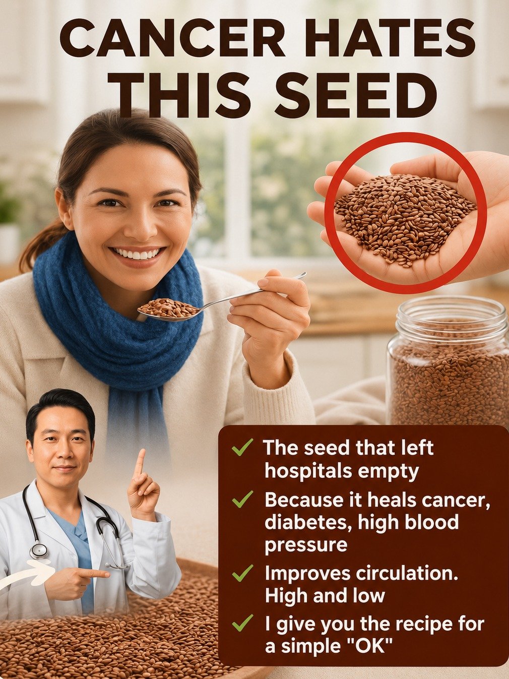 Unleash Your Inner Glow: 5 Tiny Seeds That Will Revolutionize Your Health (Science-Backed Secrets Revealed!)