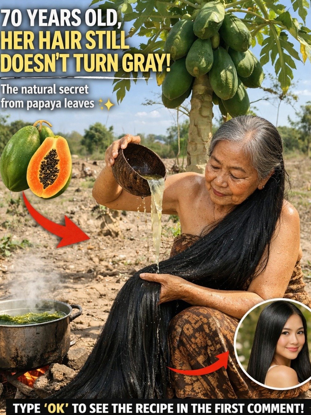 The Papaya Leaf Hair Secret Everyone's Missing (And The 3 Mistakes You Must Avoid!)