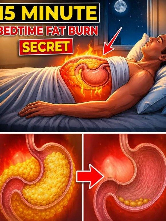 The 15-Minute Nighttime Secret That Stops Stubborn Visceral Belly Fat From Growing (While You Sleep!)