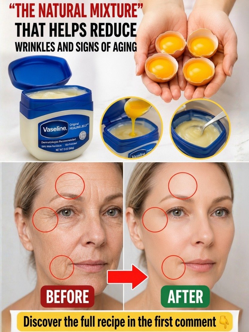 The Unbelievable Anti-Aging Hack: Women Over 60 Are Ditching Expensive Serums for THIS Viral Egg Yolk & Vaseline Mask!