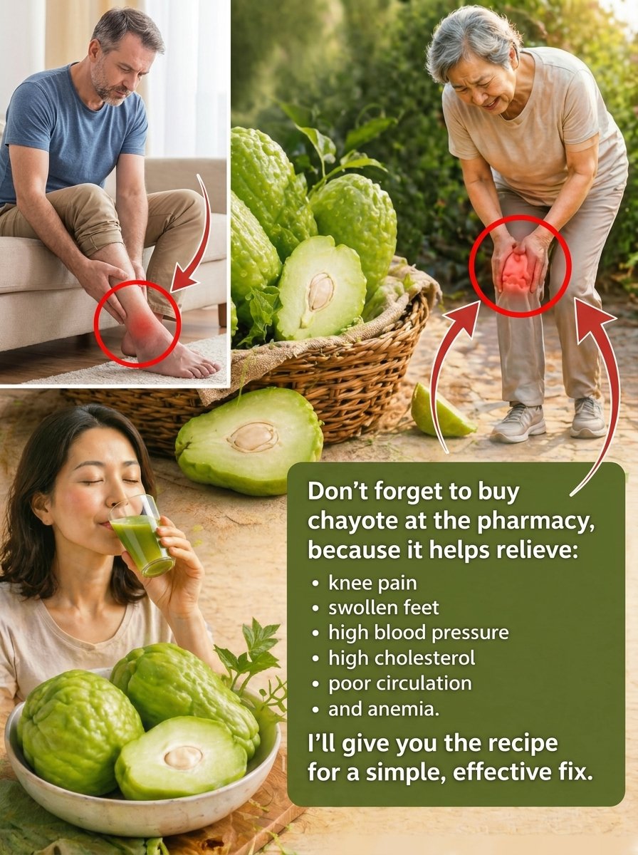 STOP Suffering! The Shocking Chayote Secret That Could Finally End Your Joint Pain & Stiffness Naturally!