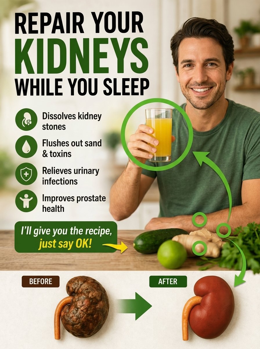 The Secret 5-Minute Nighttime Drink That Could Be Silently Transforming Your Kidney Health While You Sleep