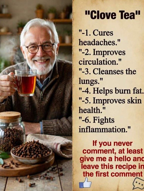 The Hidden Secret Your Body Craves: Just One Cup of Clove Tea Can FLUSH Out Headaches, Boost Circulation, and Revitalize Your Lungs!