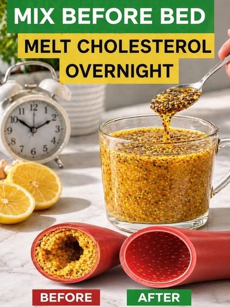 The Viral 3-Ingredient Bedtime Mix Everyone's Raving About for Healthy Cholesterol (Don't Miss Out!)
