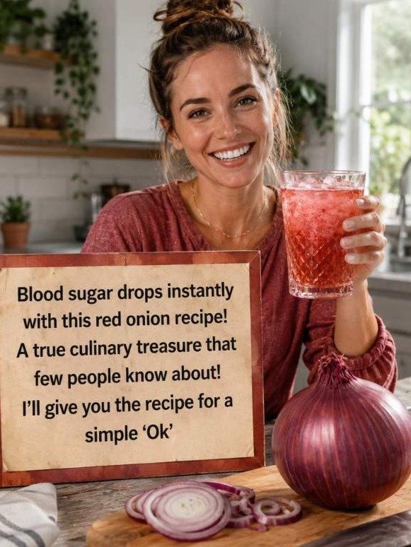 The ONE Simple Red Onion Trick That Forces Your Blood Sugar to Drop FAST (And Why No One Tells You)