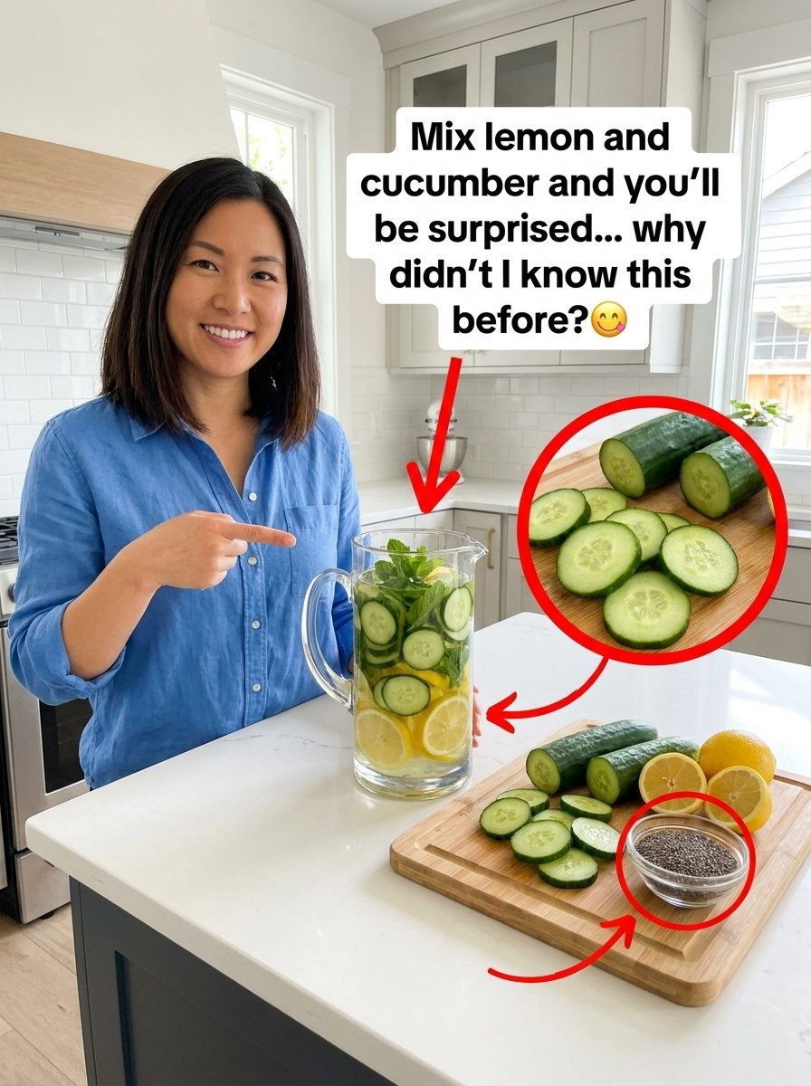 The Shocking Truth: This 2-Ingredient Lemon & Cucumber Combo Forces a Full-Body Reset You'll Feel INSTANTLY