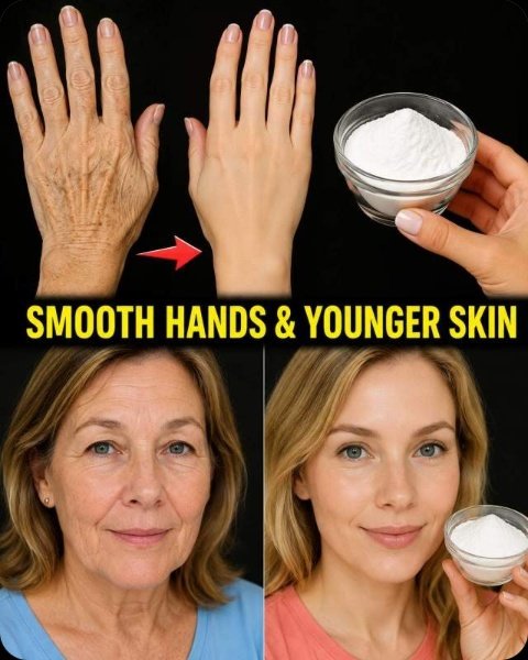 The Unbelievable 10-Minute Baking Soda Face Trick That Makes Wrinkles Look Like They're Disappearing!
