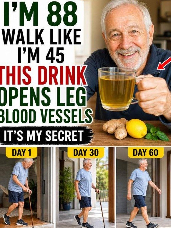 Over 60 and Stiff Legs? This ONE Daily Tea Habit Could Be The Secret To Effortless Movement Again!