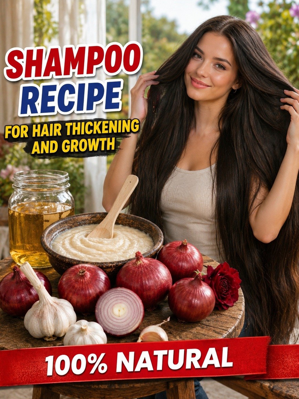 STOP Buying Expensive Serums! This 2-Ingredient Kitchen Secret Will TRANSFORM Your Hair 🧅🧄