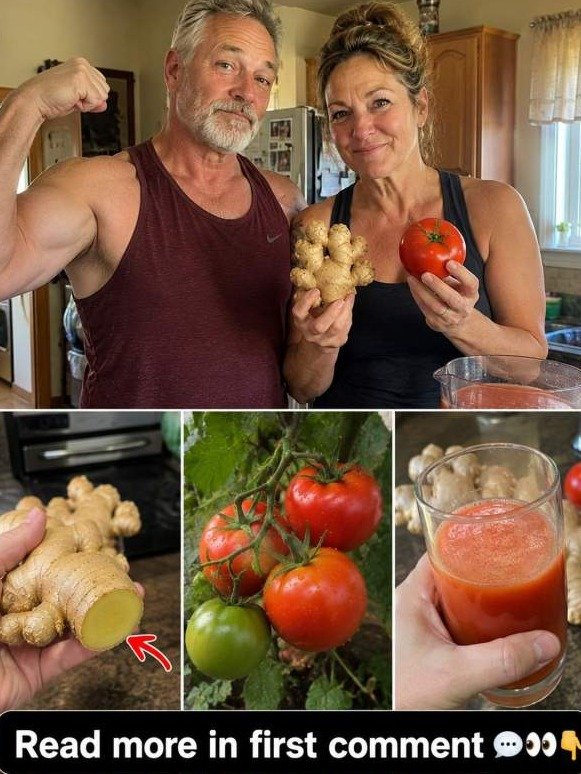 The Shocking Kitchen Secret: How Ginger & Tomato Unleash Explosive Blood Flow and Erase Fatigue