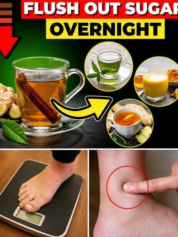 Wake Up Revitalized: The 8 Bedtime Drinks That Naturally FLUSH Out High Blood Sugar While You Sleep!