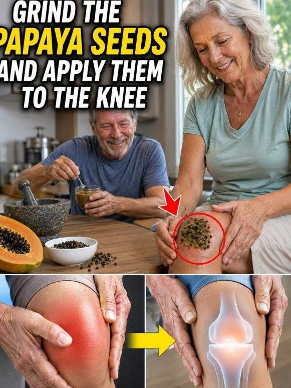 Stop Suffering: This Tiny Papaya Seed Secret FLUSHES Away Joint Pain & Stiffness (You'll Wish You Knew Sooner!)