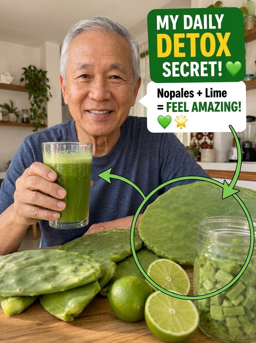 The Unspoken Secret: This Lemon & Nopal Combo Instantly Zaps Bloating, Water Weight, & Sluggishness – Here's Why You're Missing Out