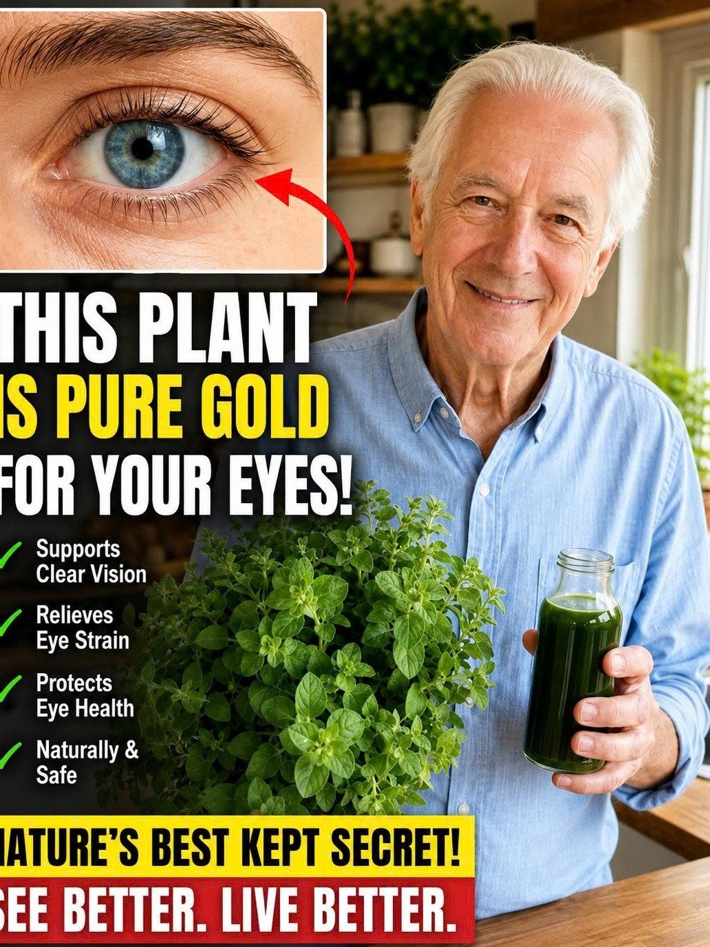 The #1 Secret Plant for Crystal Clear Vision: What Your Eyes Are Begging For!