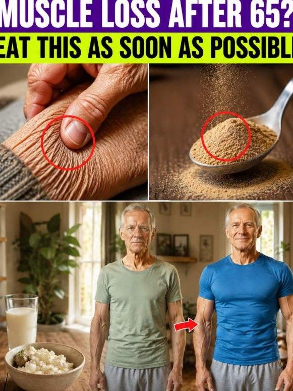 The Shocking Truth: Your Muscles Are Vanishing After 65 – But This 1 Daily Food Can Instantly REVERSE It!