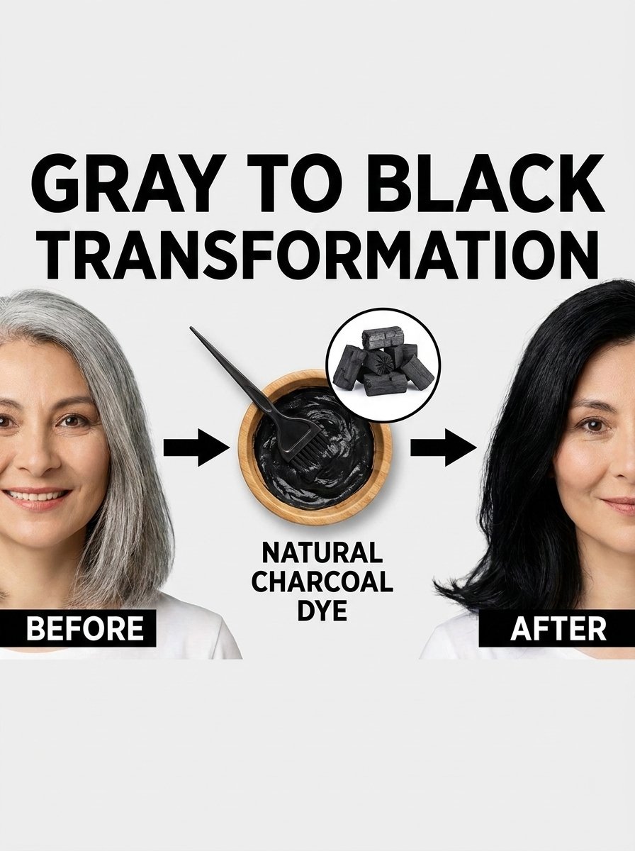 The Viral Charcoal Dye Myth: What It REALLY Does to Your Gray Hair (And Why You're Still Seeing Silver!)