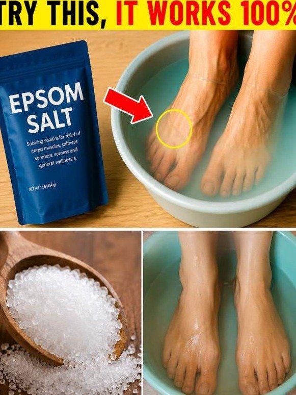 The 15-Minute Secret That INSTANTLY Calms Swollen Feet, Stiff Joints, and Stops Night Cramps Cold