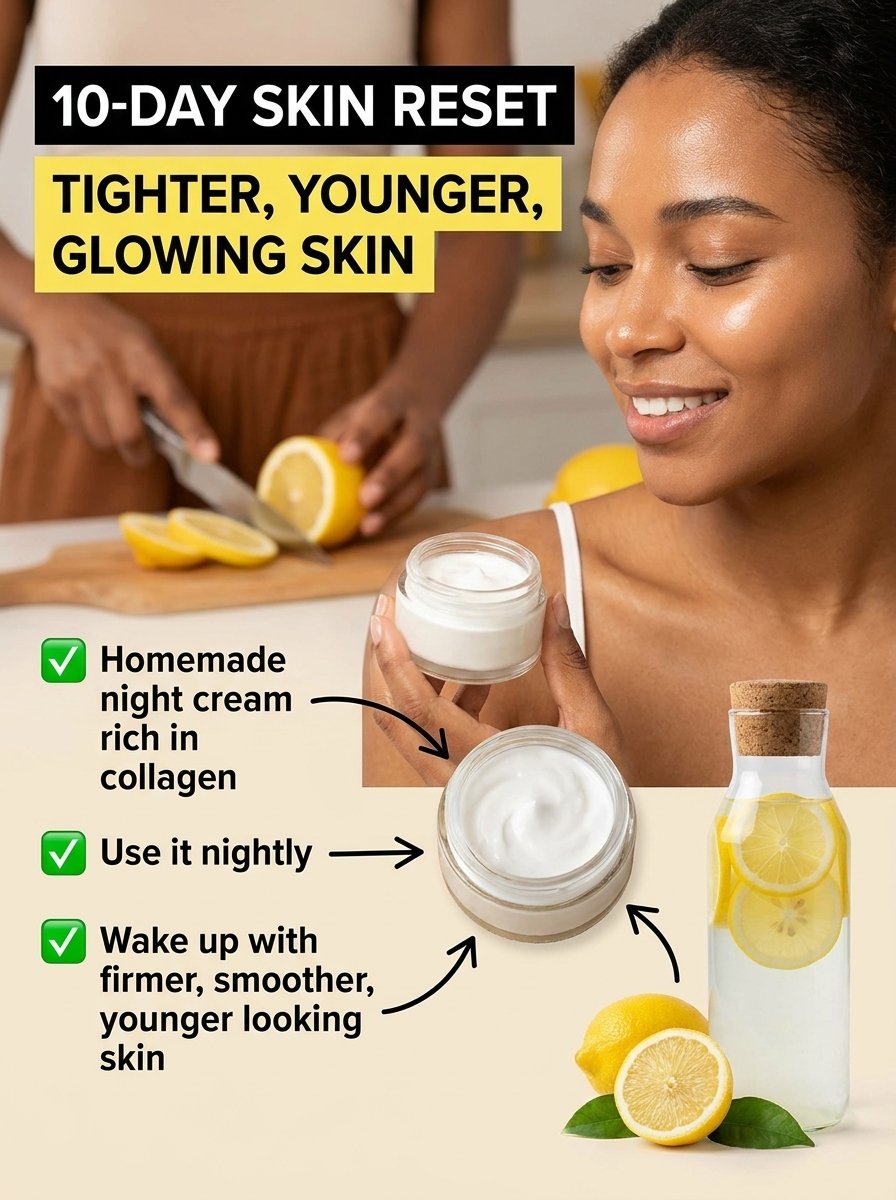 Stop Wasting Money! This 1 DIY Cream Makes Your Skin TIGHT & Wrinkle-Free While You Sleep