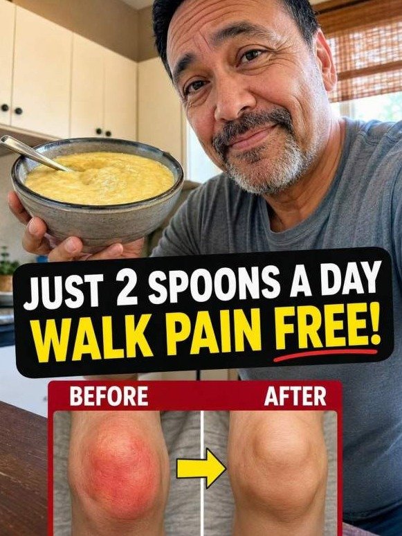 The Shocking 2-Spoon Kitchen Secret That Quiets Stiff, Angry Knees in DAYS (Don't Miss This!)