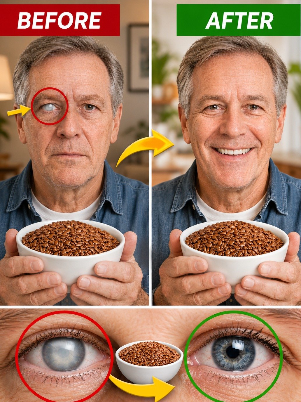 Seniors: The 3 Tiny Seeds Experts Say Could Be the Secret to Sharper Vision and Lasting Eye Health!