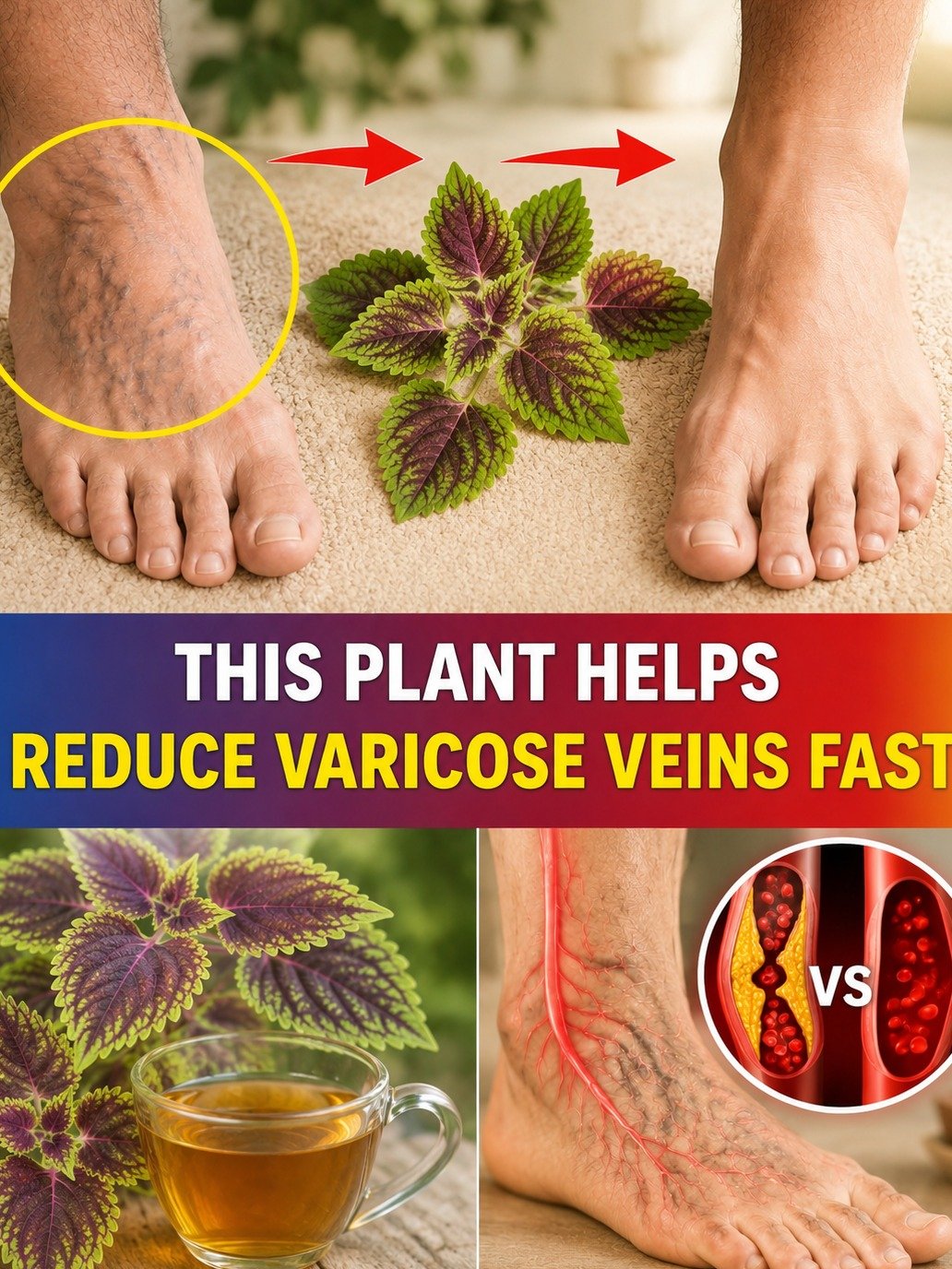 🚨 Feeling Sluggish After 40? Discover the 6 Ancient Herbs That Could REVOLUTIONIZE Your Circulation!