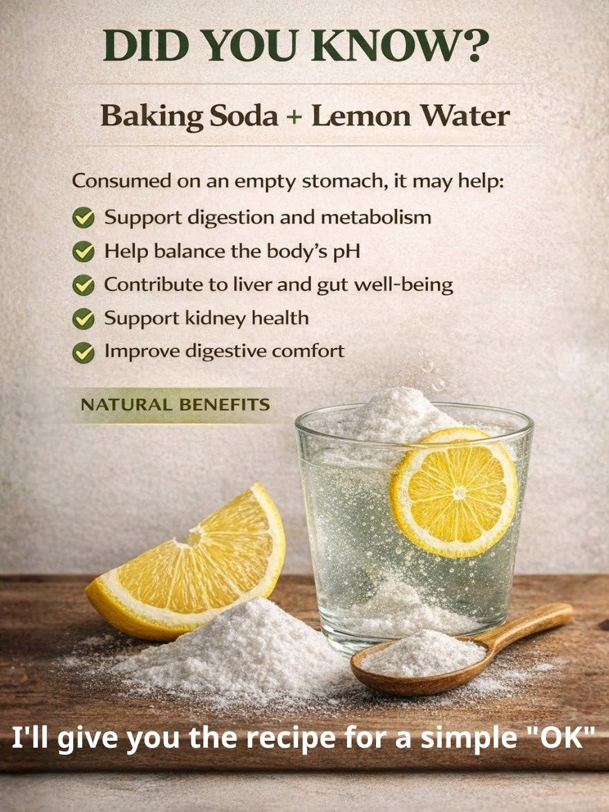 Unlock a Hidden Wellness Hack: The Truth About Lemon Water & Baking Soda (5 Benefits You Can't Miss!)