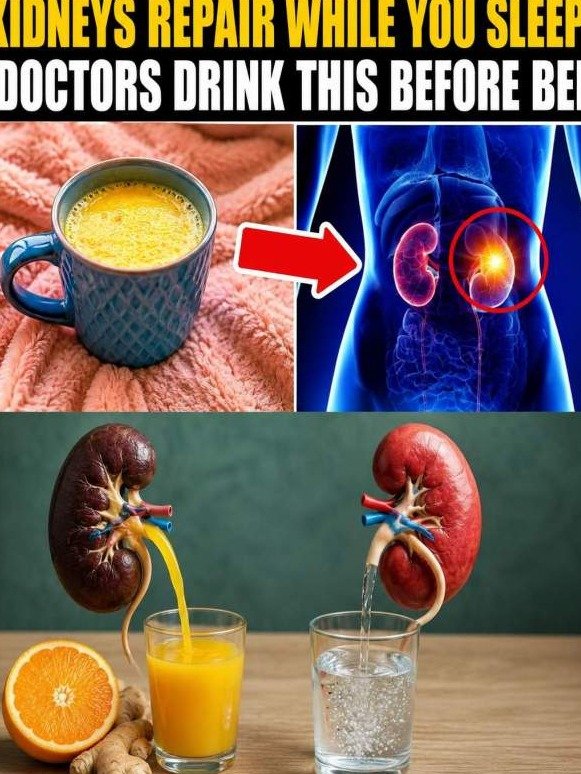 Doctors' #1 Secret: This Bedtime Drink Repairs Your Kidneys While You Sleep (You'll Wish You Knew Sooner)