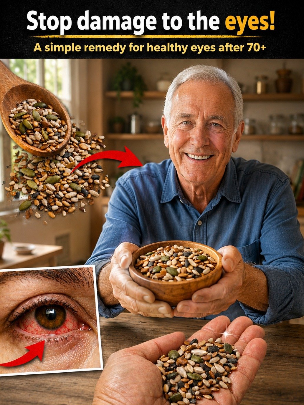 The Forgotten 1-Teaspoon Trick That Could TRANSFORM Your Vision After 50 (Don't Miss Out!)