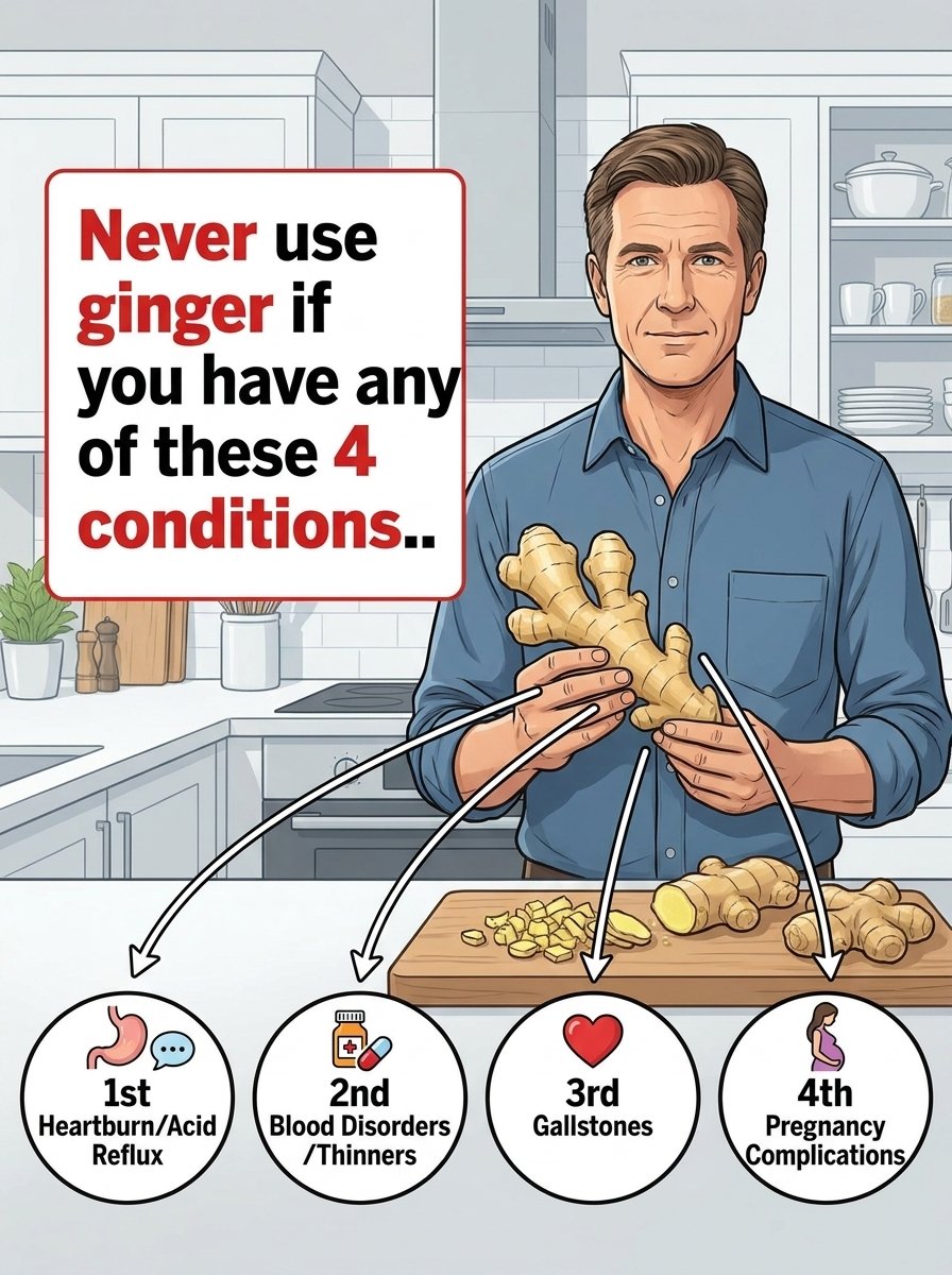 WARNING: If You Have These 4 Conditions, Ginger Could Wreck Your Health (Don't Miss This!)