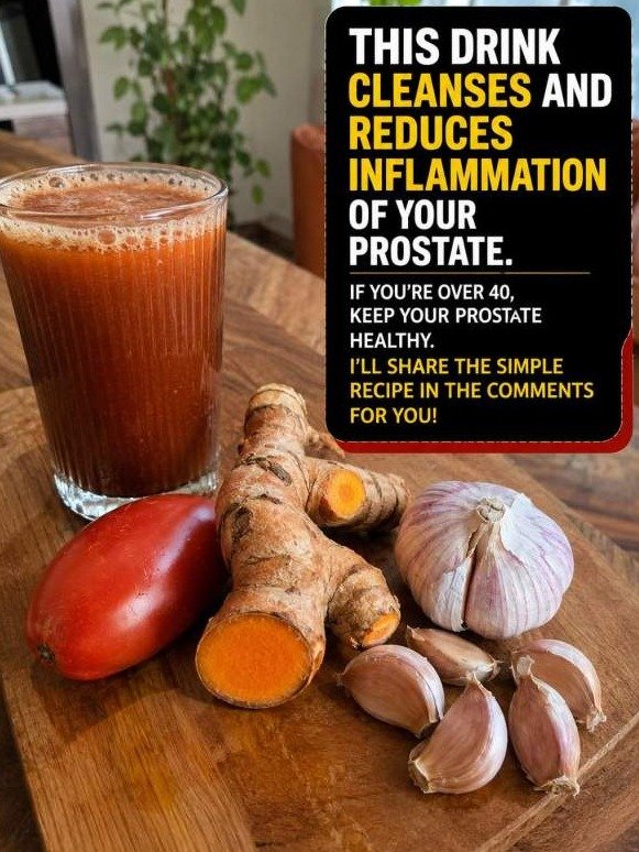 Men Over 40: The 4-Ingredient Smoothie That Attacks Prostate Problems From 3 Angles You've Never Heard Of