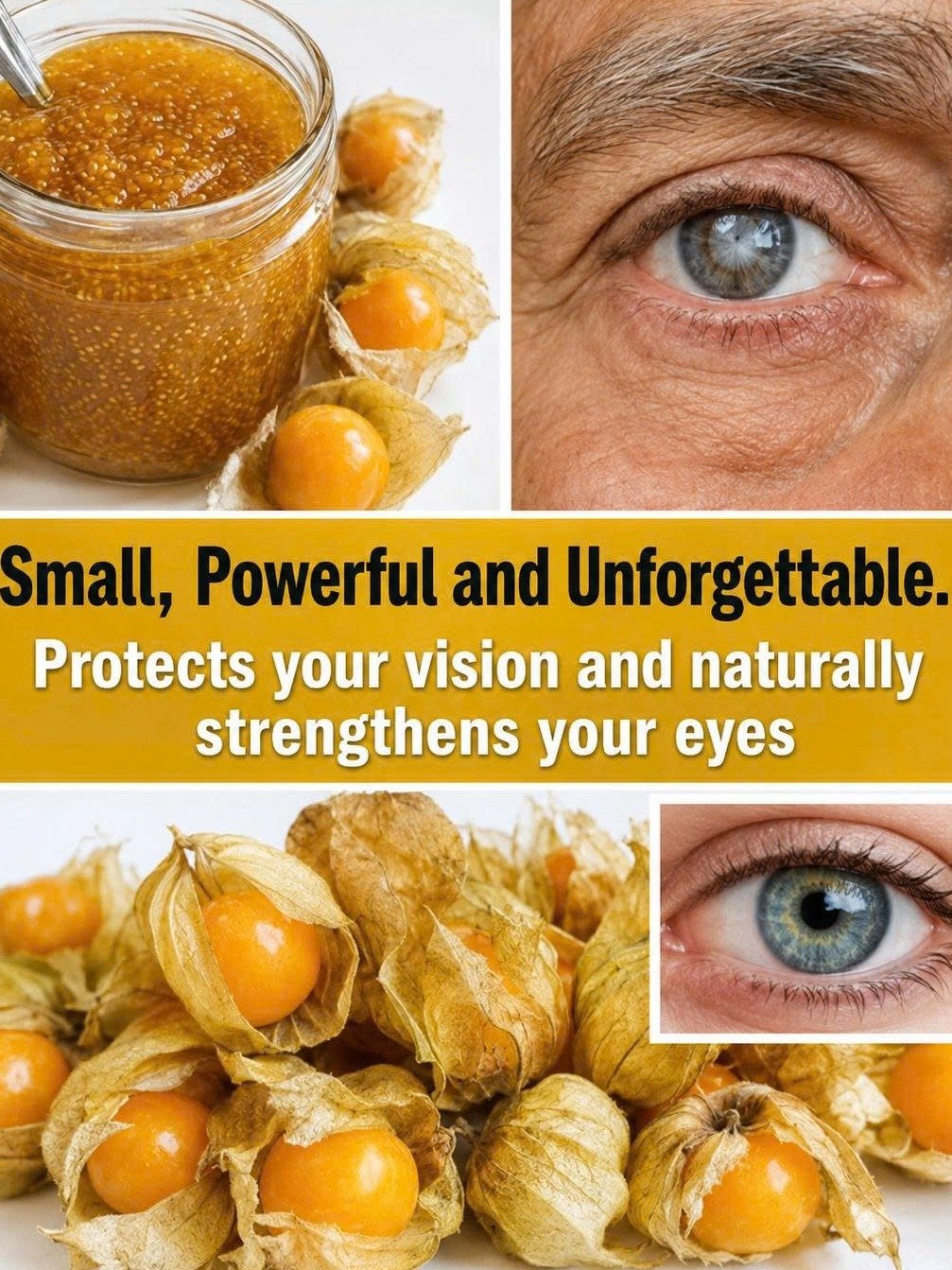 Don't Miss Out! This Tiny Golden Berry Could Be The Game-Changer For Your Eyesight (Uchuva Secrets Revealed!)