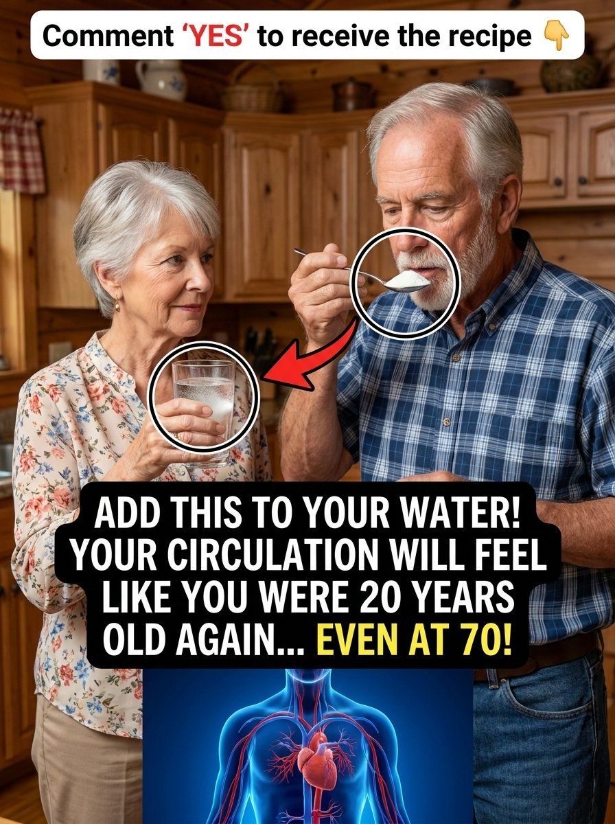 The ONE Ingredient You Need to Add to Your Water for Incredible Blood Circulation (Don't Miss Out!)