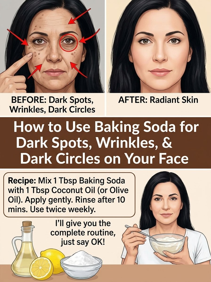 The SHOCKING Truth About Baking Soda on Your Face: What Viral Trends WON'T Tell You About Dark Spots & Wrinkles