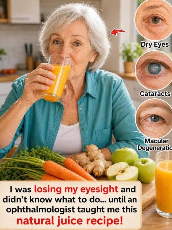 The Shocking Truth: This 3-Ingredient Drink Activates Your Eyes' Hidden Defense Switch (And Why You Need It NOW!)