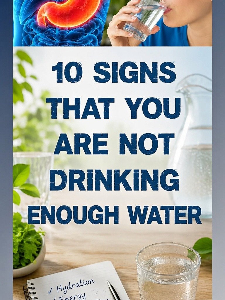 Don't Ignore These 10 Silent Signals: Your Body Is Secretly Begging For More Water!