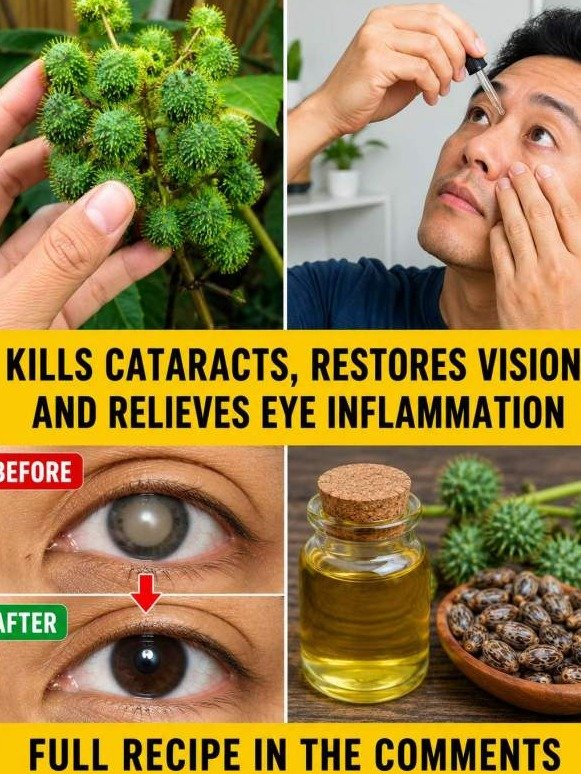 The 3 Eye-Opening Secrets: What Castor Oil, Carrot Juice, & Turmeric Trigger Inside Dry, Inflamed Eyes (The Truth Will Shock You!)