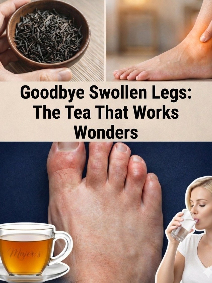 Swollen Legs? The Ancient 7-Day Herbal Tea Ritual That Drains Fluid & Transforms Your Comfort!