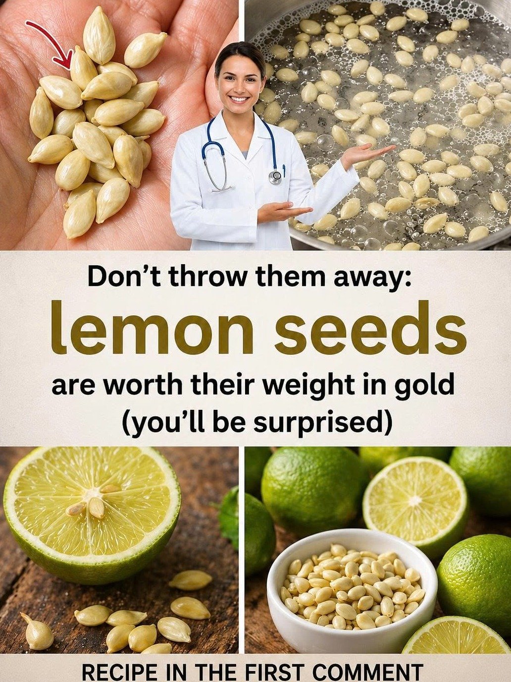 Unlock the Secret! Don't Throw Away Lemon Seeds – They're a Natural Powerhouse You've Been Missing Out On!