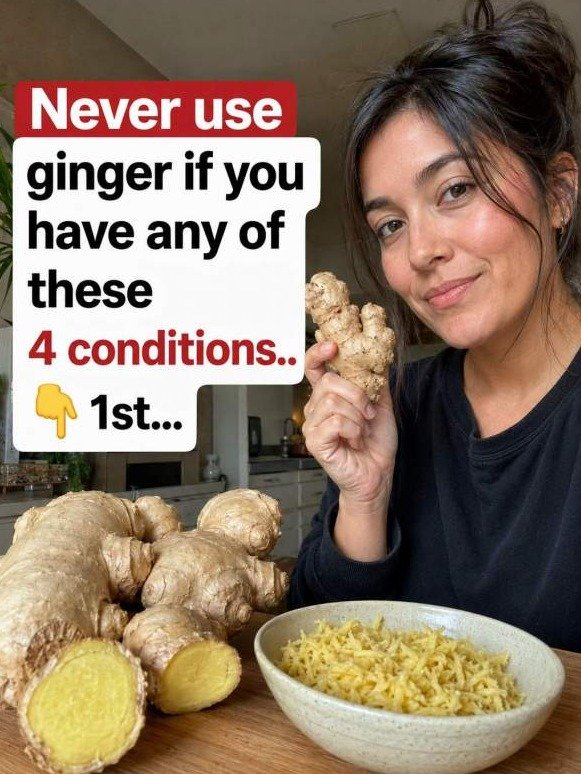 Silent Threat: 4 Health Conditions Where Ginger Can Secretly Wreck Your Body